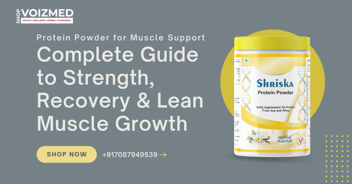 Protein Powder for Muscle Support