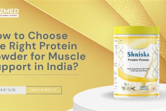 Protein powder for muscle support in India