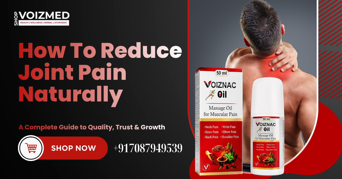 how To reduce joint pain naturally