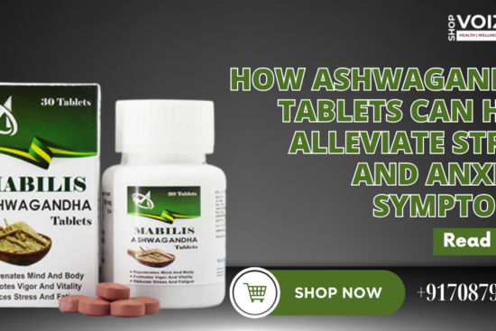 Ashwagandha Tablets for Stress and Anxiety