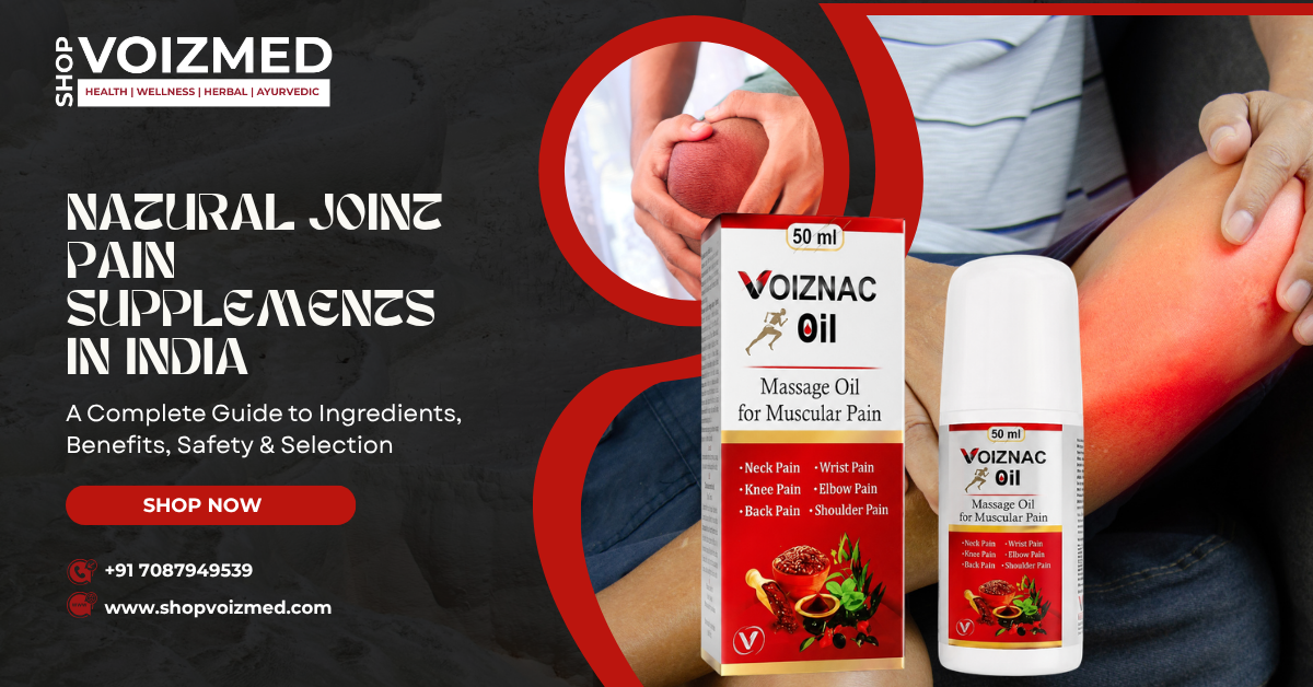 natural joint pain supplements in India